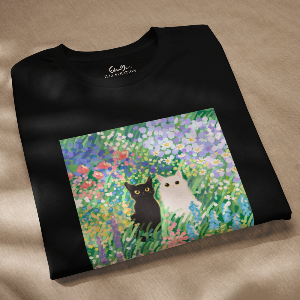 Black and White Cats T-shirt