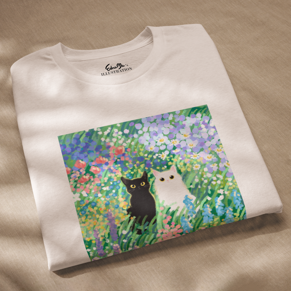 Black and White Cats T-shirt